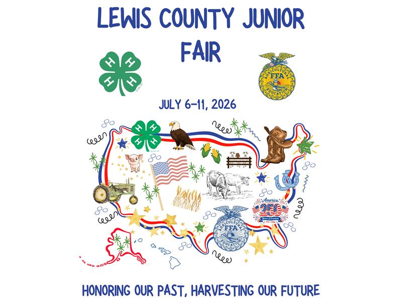 Logo for 2026 Lewis County Fair