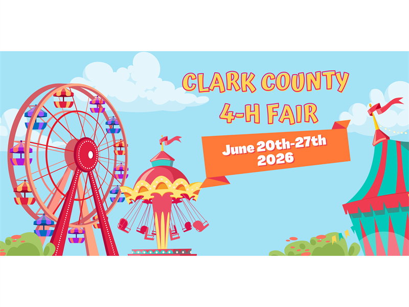 Logo for 2026 Clark County 4-H Fair